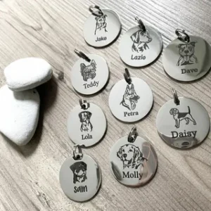 Custom Engraved Dog Tag