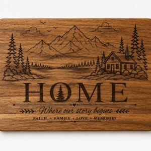 Where Our Story Begins Home Board